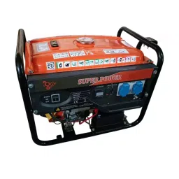 Super Power Portable Petrol Generator 5 kVA Single Phase Recoil & Self Start With 25 L Tank Capacity-picture-16