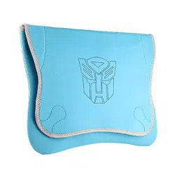 TechByte 15.6 inch Designer Sky Blue Laptop Sleeve Free Mobile Security-image-45