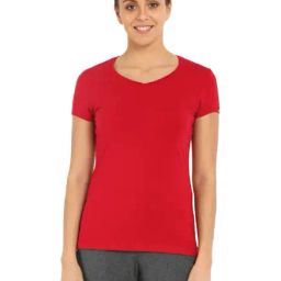 Jockey Jester Red Regular Fit T-Shirt - 1359-image-36