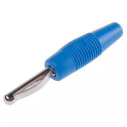 HIRSCHMANN TEST AND MEASUREMENT Banana Plug Blue male 4 mm Connector Solder Termination 30A 30 V AC 60V DC Nickel, 930047102 (Pack of 1000)-image-46