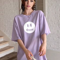 TOGS & TERRE Oversized Typography Printed Round Neck Drop Shoulder Sleeves Cotton T-shirt-image-95