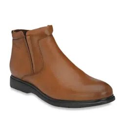 Delize Men's Tan Formal Boots-image-35