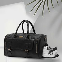 FUR JADEN Medium Casual Duffel Bag-18