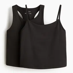 H&M 2-Pack Sports Tops In DryMove-picture-54
