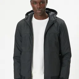 Koton Men Floral Bomber Jacket-image-70