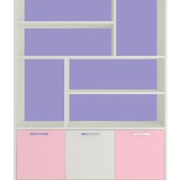 Adona Montana Large Bookshelf Cum Display Cabinet - Multicolor-image-88