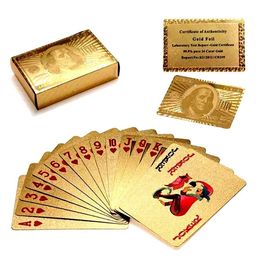 Toyshine Gold Plated Poker Playing Cards Pack of 2 - 54 cards each-image-4