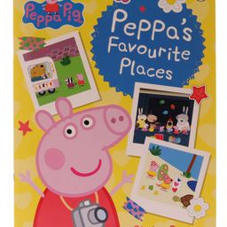Peppa's Favourite Places Sticker Scenes Book By Peppa Pig - English-11