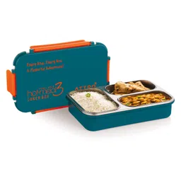 ATTRO Hot Meal Stainless Steel Insulated Lunch Box 900 ml - Teal Blue-picture-13