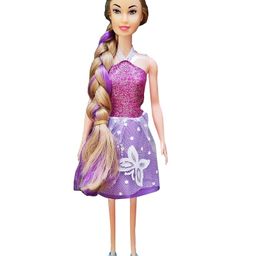 MUREN Princess Doll for Girls, Age 3 Years-Beautiful Princess Doll with Long Hair, Birthday Gift for Kids-Pack of 1 (Random Color)-16