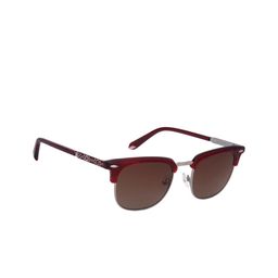 John Jacobs Unisex Browline Sunglasses with UV Protected Lens-44