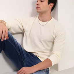 SHOWOFF Men Round Neck Pullover Cotton Sweatshirt-image-32