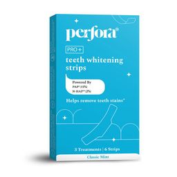Perfora Pro+ Classic Mint Teeth Whitening Strips Powered by 15% PAP & 2% N-HAP - 6 Strips-44