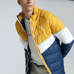 Puma Men Colorblock Slim Fit Padded Jacket-image-6