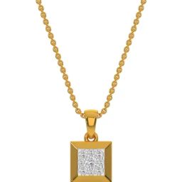 Kisna Diamond & Gold Jewellery 18k Little Princess Diamond Pendant-image-82