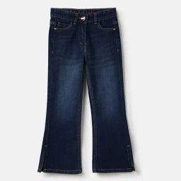 Elle Girls Blue Bootcut Jeans-picture-9