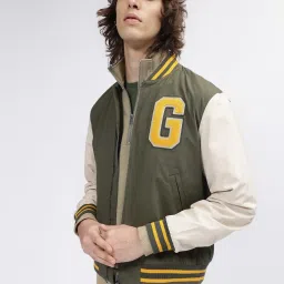 GANT Color Block Stand Collar Regular Fit Jacket image 1