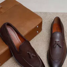 Louis Stitch Men's Brown Formal Mocassins-picture-2