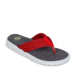 A-Ha by Liberty Women's Red & Grey Flip Flops-image-71