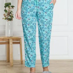 Van Heusen Blue Printed Pyjamas-image-67