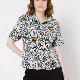 Vero Moda Multicolor Printed Shirt-image-54