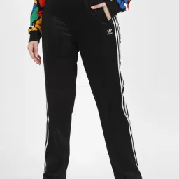 Adidas Originals Black Regular Fit Trackpants-image-77