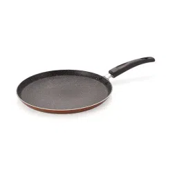 Nirlon Brown Aluminium Non-Stick Non Induction Browine Flat Tawa-image-27
