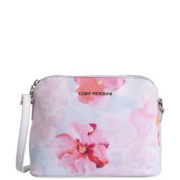 Lino Perros Pink Printed Medium Sling Handbag-image-20