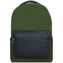 Carriall Classic Olive Polyester Medium Laptop Backpack-37