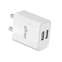 PTron Volta Dual Port 12W Smart USB Charger Adapter for All iOS & Android Devices (White)-44