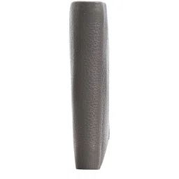 Eske Otis Grey Textured Bi-Fold Wallets For Men image 3