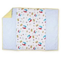 House This The Fighter Robots White 100% Cotton 180 TC Queen-Sized Quilt - Set of 1-39