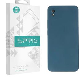 Sprig TPU Matte Back Cover for Mi Redmi 9i Sport (Blue)-image-60