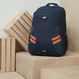 Wildcraft Jet Blue Polyester Solid Laptop Backpack - 30 Ltrs-image-22
