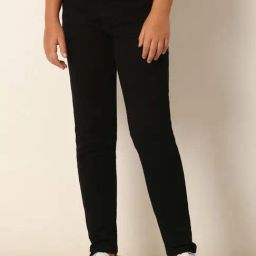 VERO MODA GIRL Black Skinny Fit Jeans-image-6