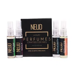 NEUD Men Set Of 4 Long Lasting Eau De Parfum -10 ml Each-14