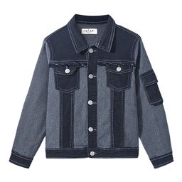ARIAS By LARA DUTTA Boys Geometric without Denim Jacket with Embroidered-picture-18