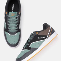 Reebok Men Woven Design & Colourblocked Bespoke Running Shoes-picture-35