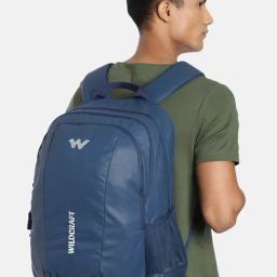 Wildcraft Trident 2.0 Blue Polyester Solid Laptop Backpack - 25 Ltrs-image-88