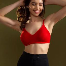 Clovia Red Non-padded Bra-picture-32