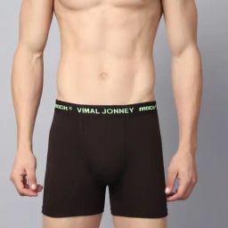 Vimal Jonney Multicolor Cotton comfort fit  Trunks Pack of 3-image-59