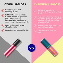 Chipmunk Simpin For It Dynamic Lip Gloss With Avocado Oil - 3 ml - You Be You 82 image 4