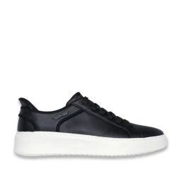 Skechers Men's COURT BREAK - DOUBLE VENTED Black Casual Sneakers-image-11