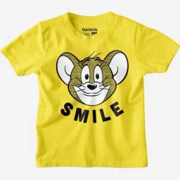 Bonkids Boys Graphic Printed Round Neck Cotton Tom & Jerry T-Shirt-image-47
