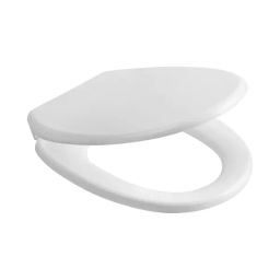 CERA Cindy Plastic Soft Close Seat Cover Snow White for EWC Toilet Seat, B1520103-picture-26