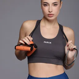 HRX by Hrithik Roshan PERFORMANCEBONDED Rapid-Dry Training or Gym Bra AW24_W_BA_KT7909_03-56