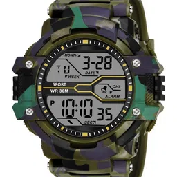 Hala Men Solid Round Tang Regular Digital Watch-47