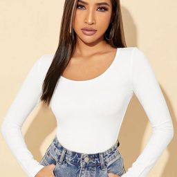 Stylecast X Slyck Women Cotton Scoop Neck Top-image-96