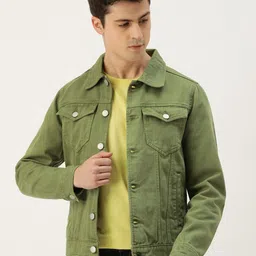 Peter England Pure Cotton Denim Jacket-picture-54