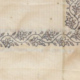 Dupatta Bazaar Beige Dupatta with Block Print image 2